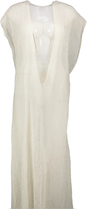 Savannah Morrow Cream 'fiori' Dress UK M