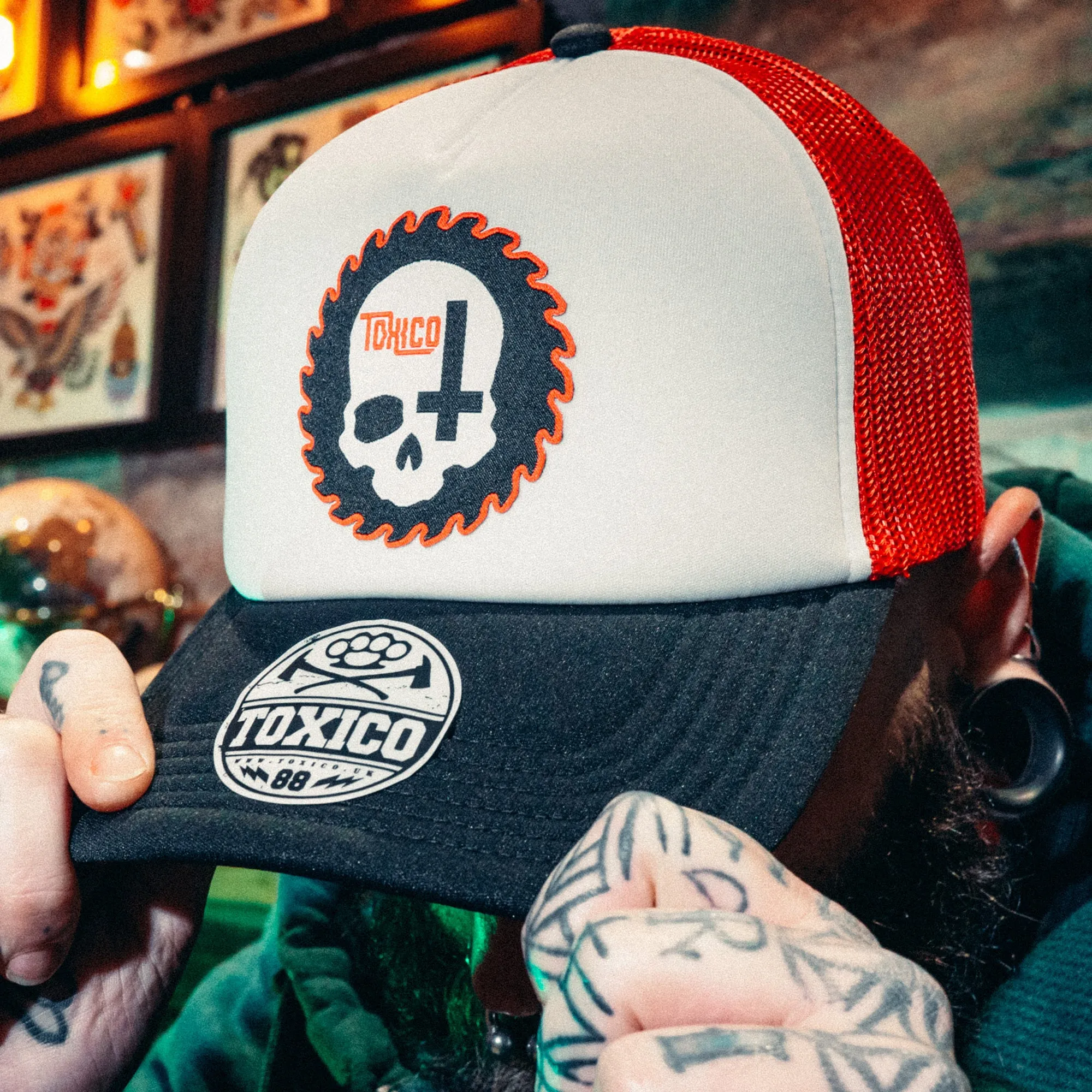 Sawblade Trucker Hat