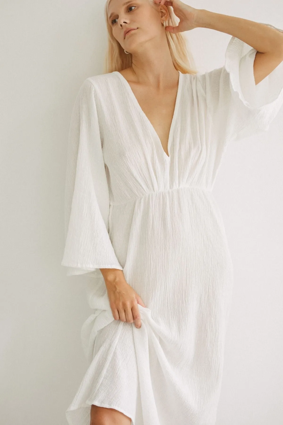 Sayan Gown (Linen/Cotton)