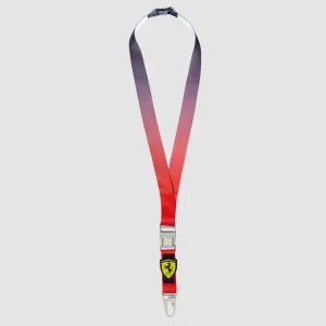 Scuderia Ferrari  Formula One Team official Merchandise  F1™ Team Gradient Lanyard
