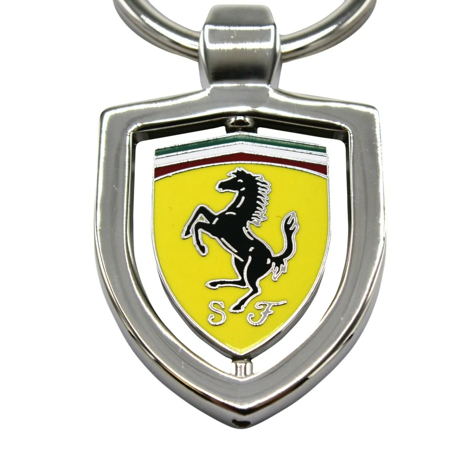 Scuderia Ferrari Shield Rotating Keyring
