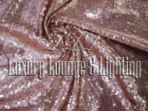 SEQUIN LINEN - MATTE BLUSH