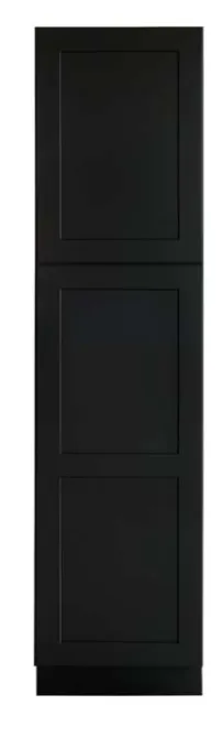 SHAKER BLACK LINEN CABINET - SSSBLINEN