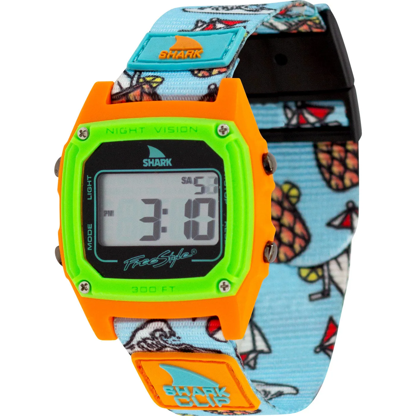 Shark Classic - Strap Kit - Clip - BEACH DAY