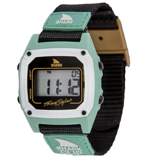Shark Classic - Strap Kit - Clip - BLACK/MINT