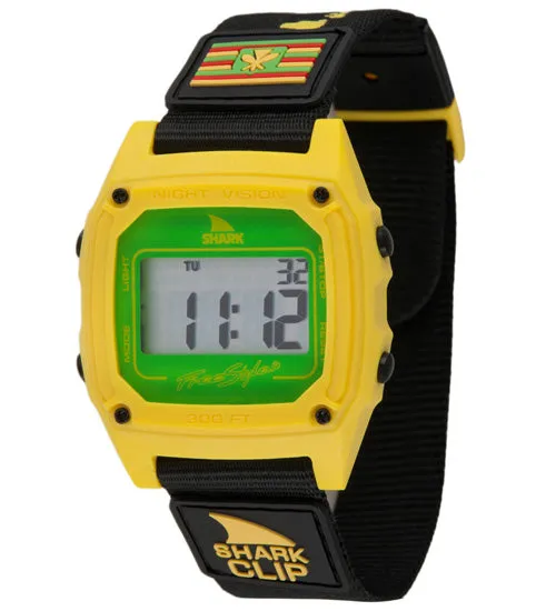 Shark Classic - Strap Kit - Clip - HAWAII BLACK/YELLOW