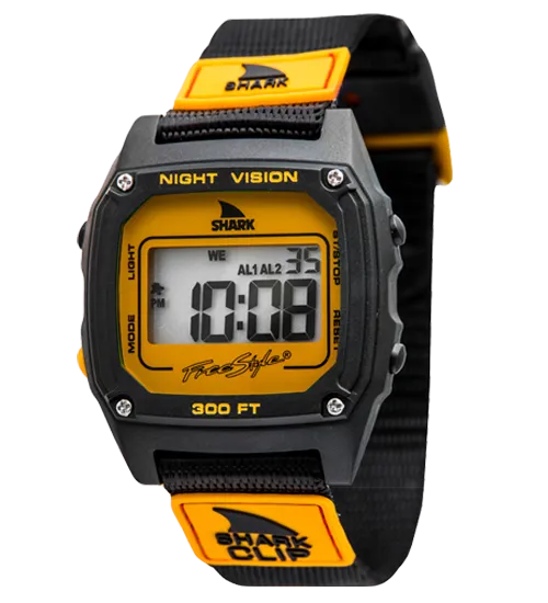 Shark Classic - Strap Kit - Clip - ORANGE/BLACK