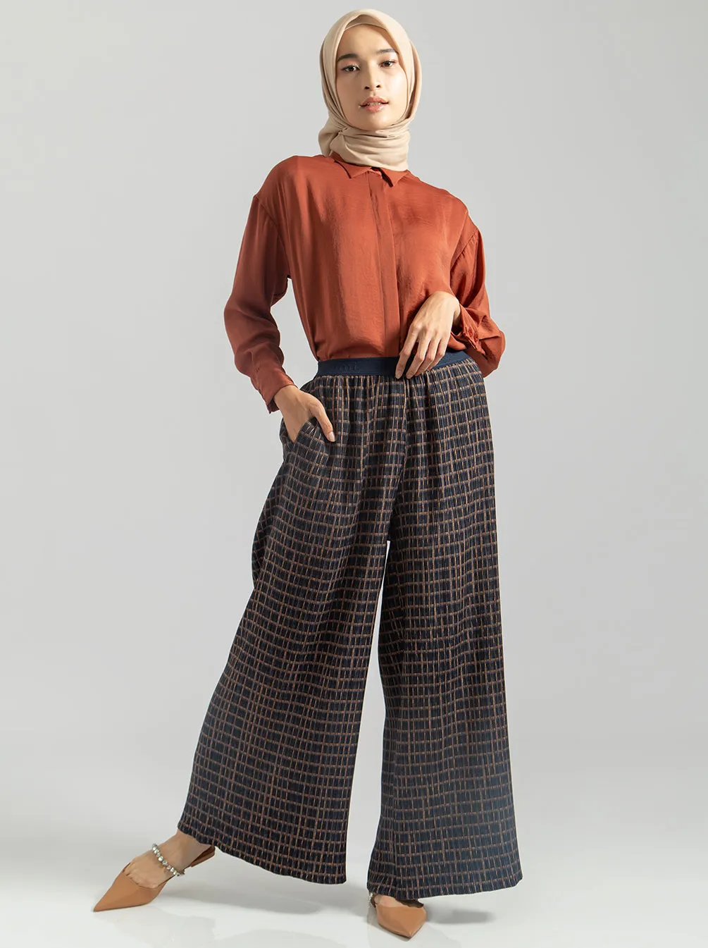 SIENNA PANTS OXFORD MATTE