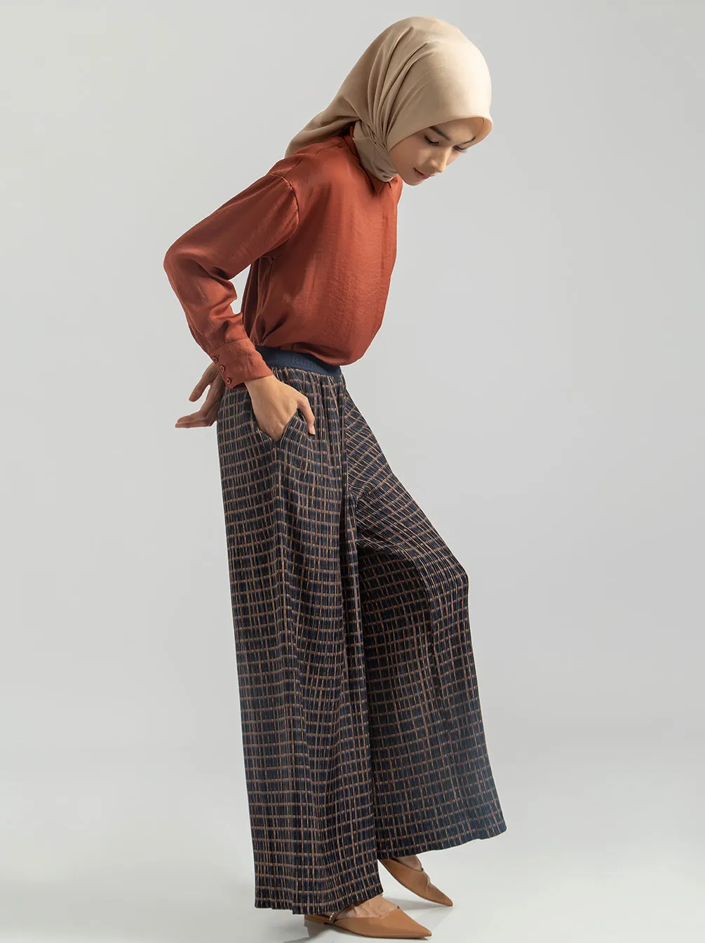 SIENNA PANTS OXFORD MATTE