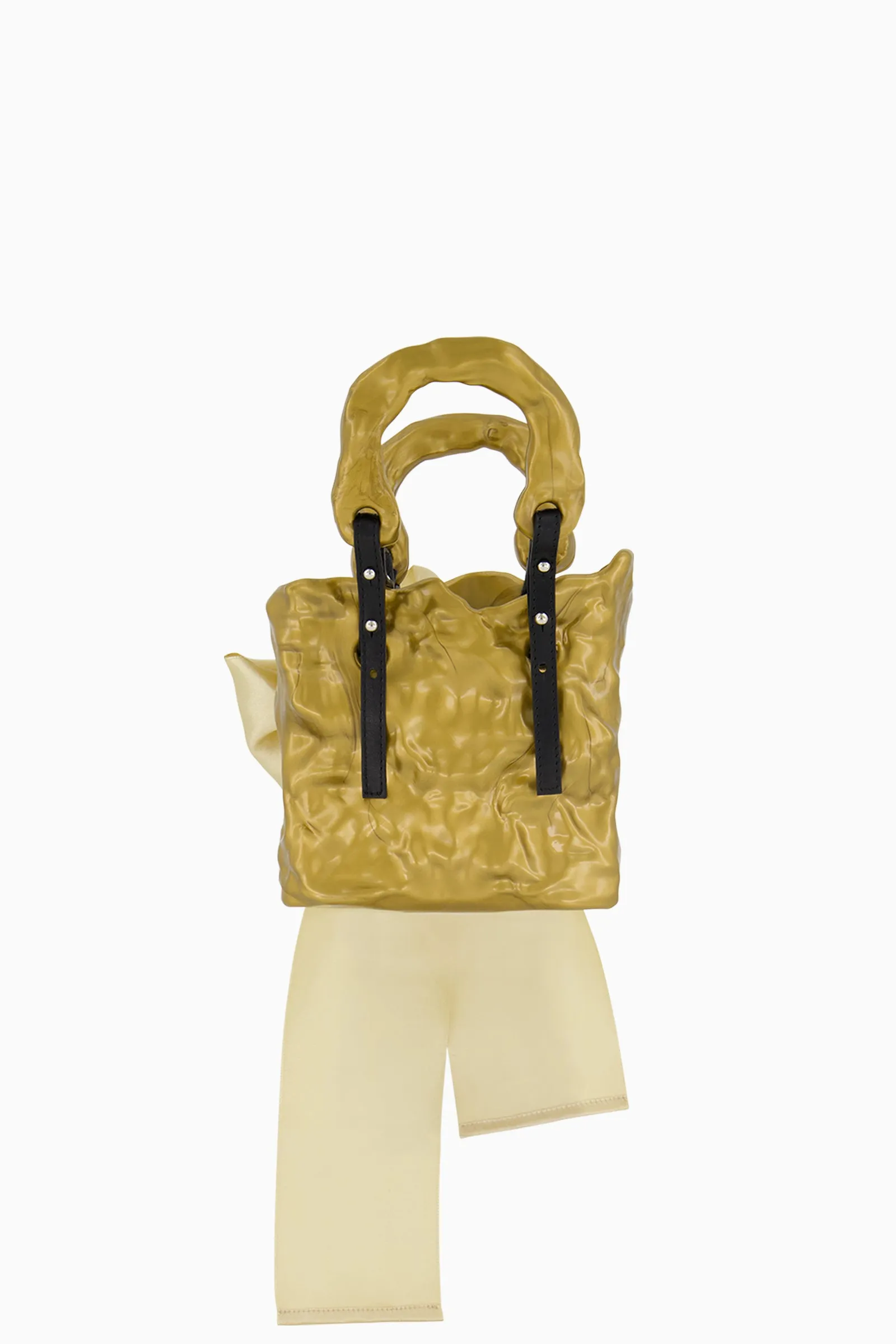 Signature Ceramic Bag - Gold