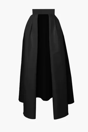 Silk Faille Convertible Skirt