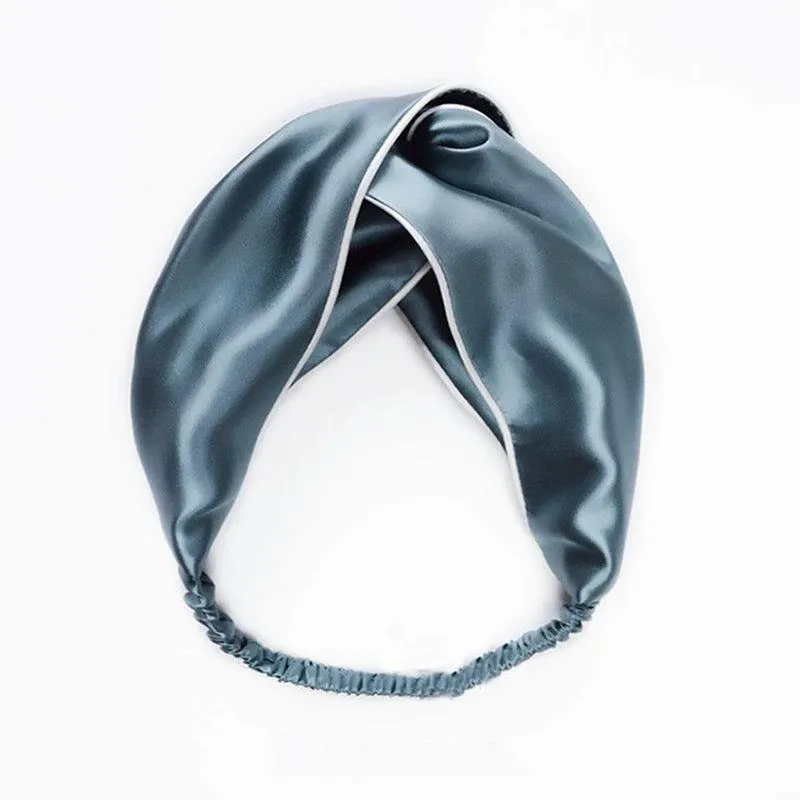 Silk Headband - Piping - custom and wholesale