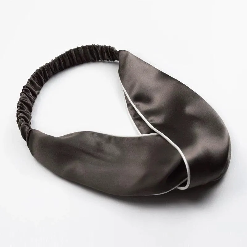 Silk Headband - Piping - custom and wholesale