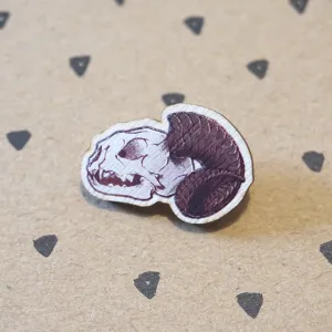 Skull | Wooden Pin