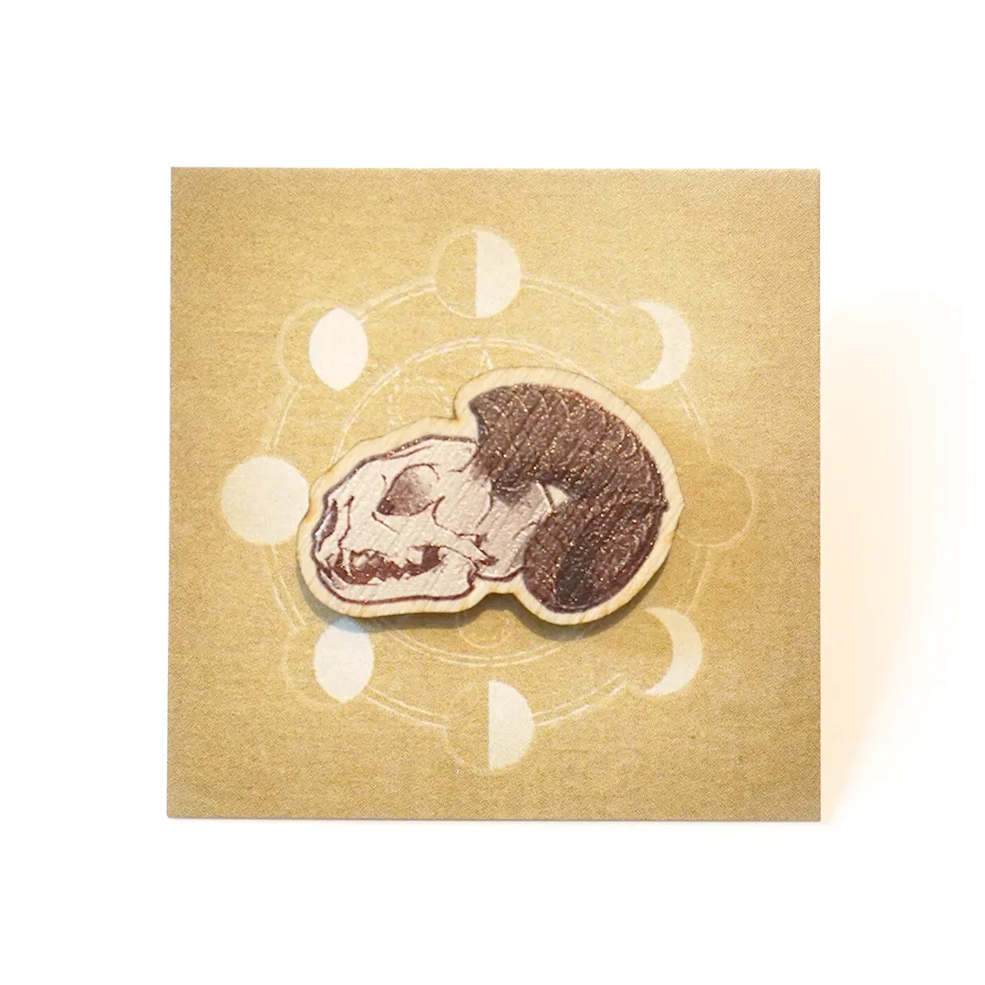 Skull | Wooden Pin