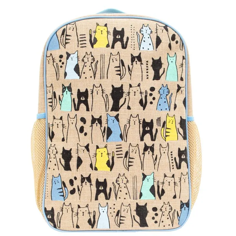 [Soyoung] Curious cats grade school backpack