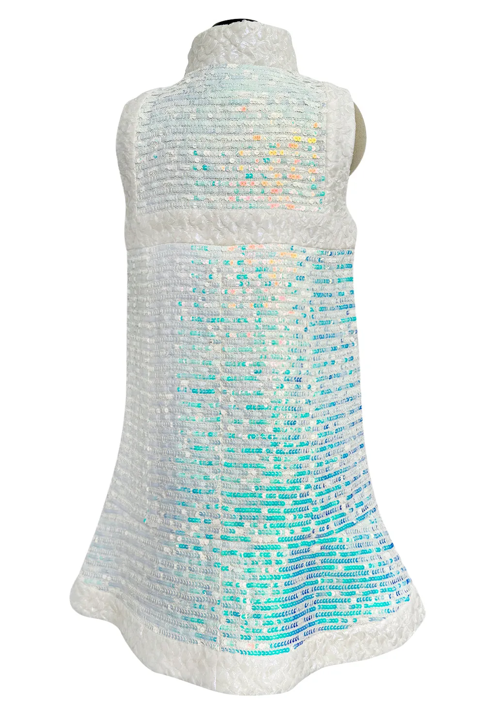Spring 2012 Chanel by Karl Lagerfeld Runway Look 39 Sequin Mini Dress