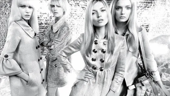 ss2007 Kate Moss Ad Campaign Burberry Coat
