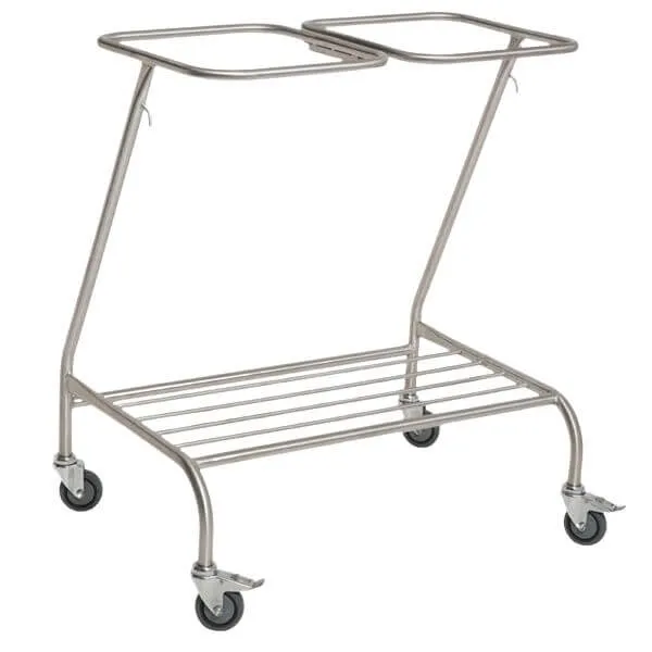 Stainless Steel Linen Skip Without Lid