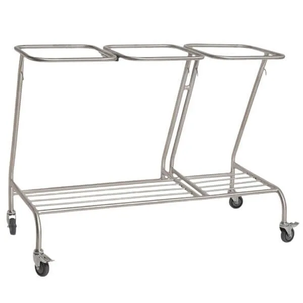 Stainless Steel Linen Skip Without Lid