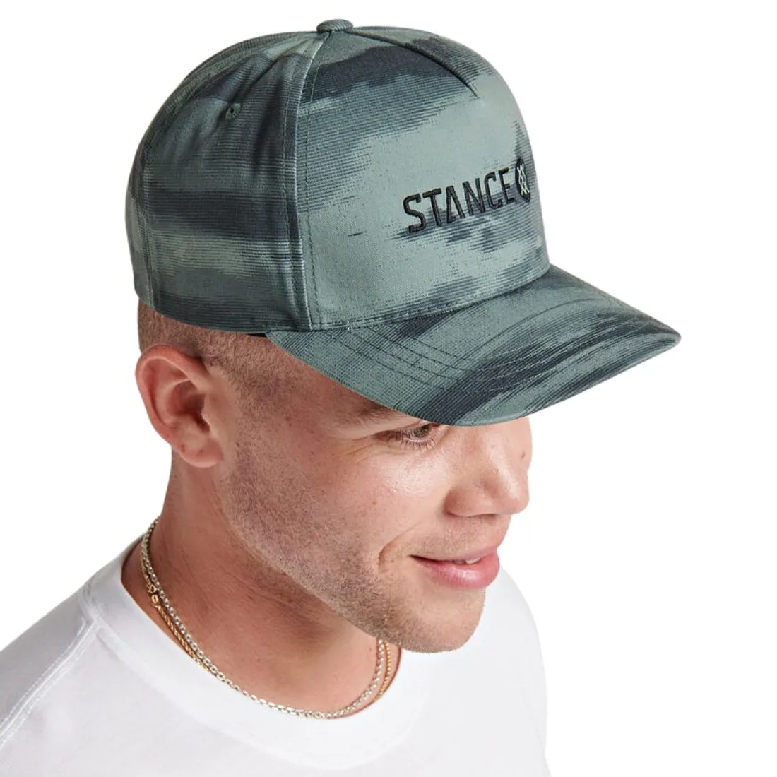 Stance Icon Snapback Hat - Camo