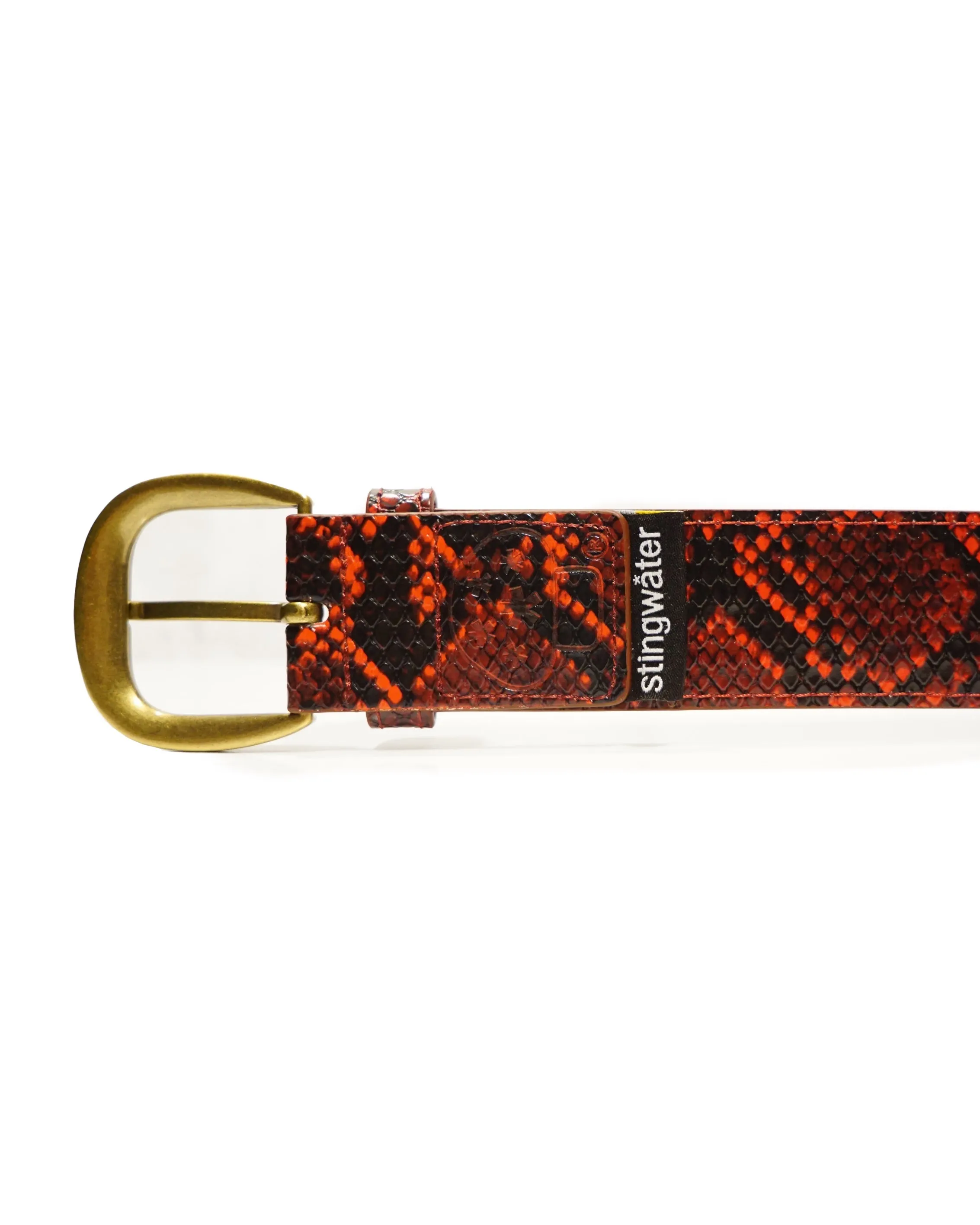 Stingwater Vein Belt Red Snake