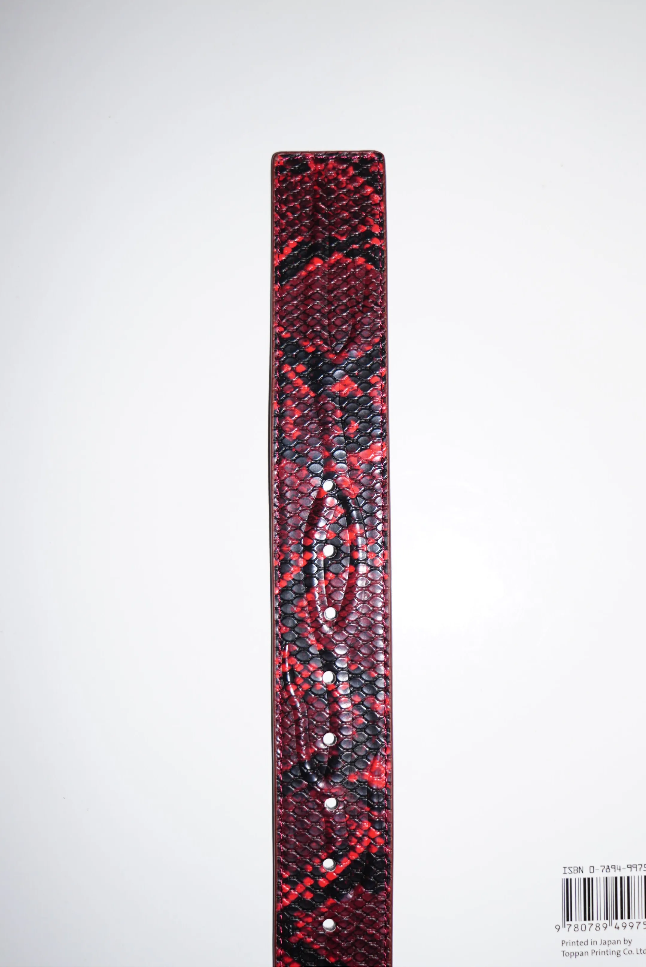 Stingwater Vein Belt Red Snake