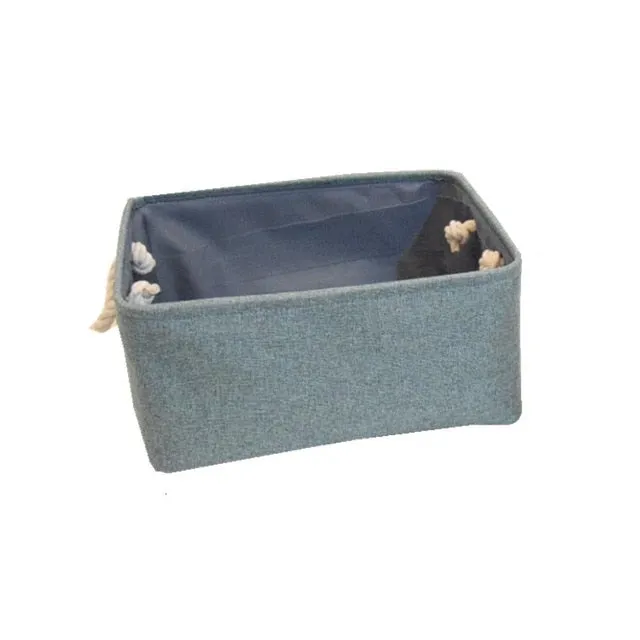 Storage Basket Foldable Linen Storage Box