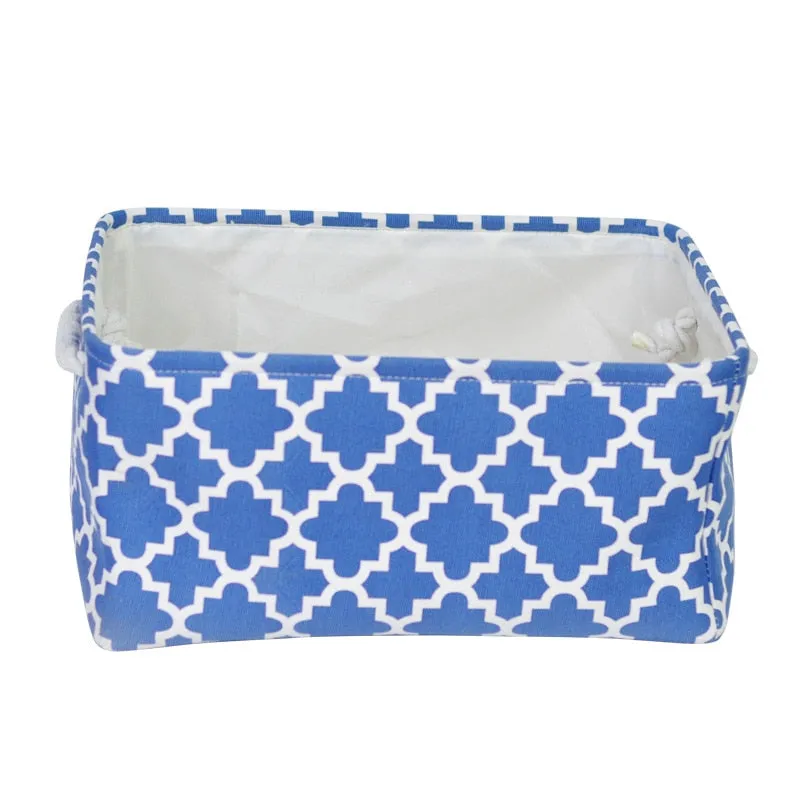 Storage Basket Foldable Linen Storage Box