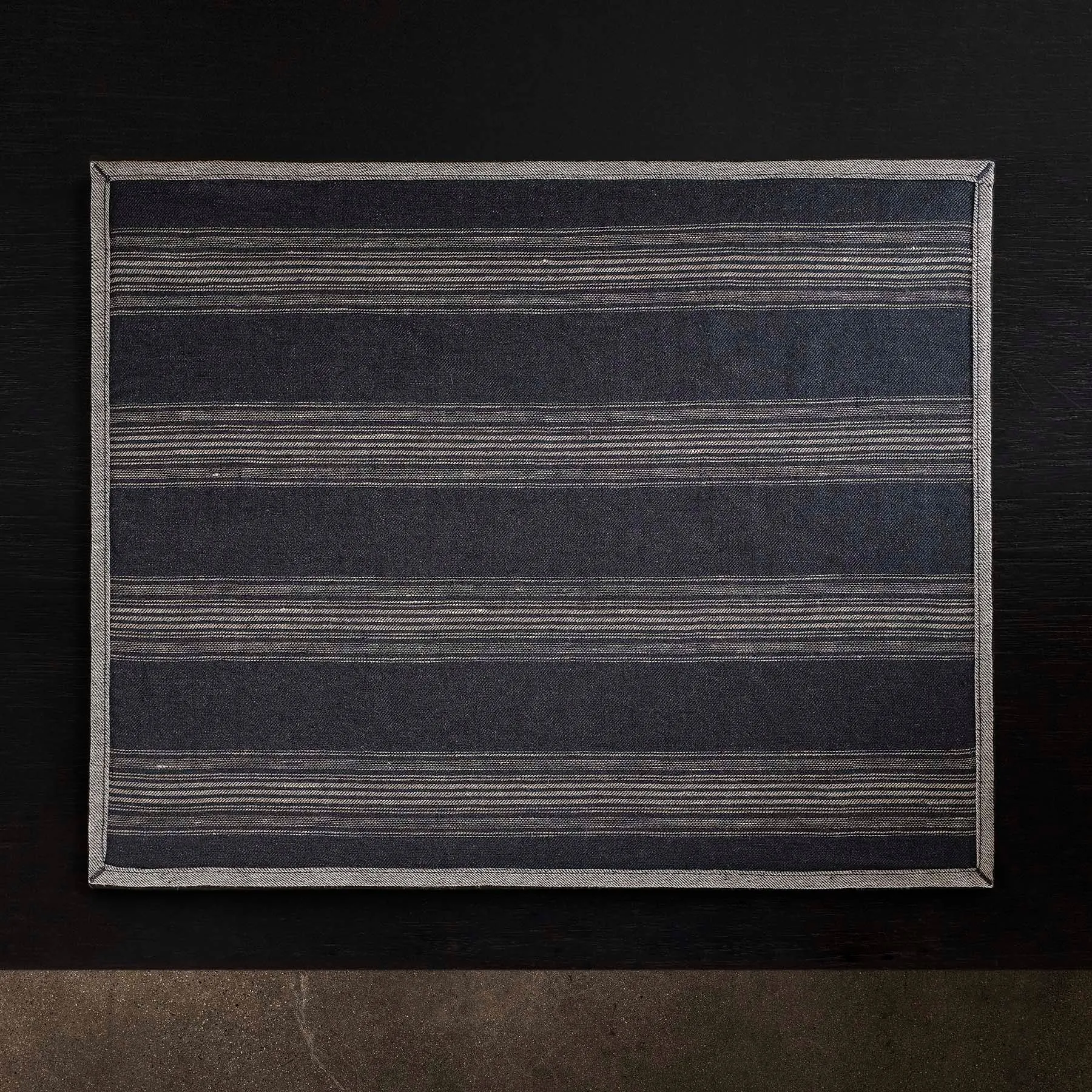 Stripe Placemat - Navy Stripe