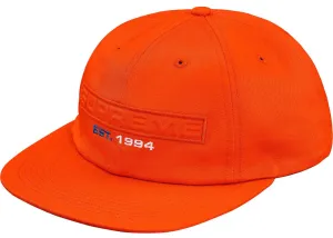 Supreme Embossed Logo 6-Panel- Orange