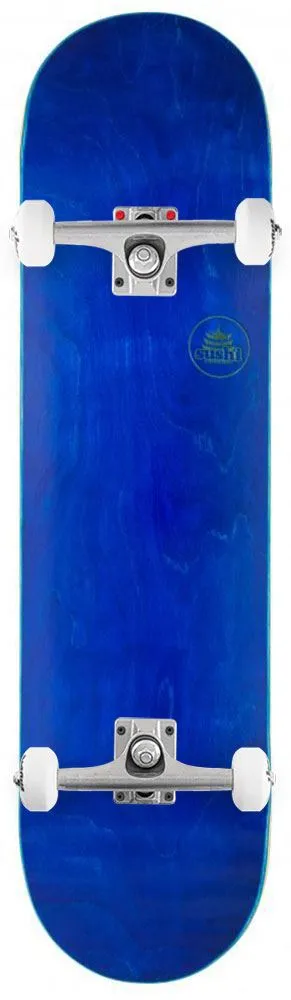 Sushi s Pagoda Stamp Blue Custom Complete Skateboard - 8.125"
