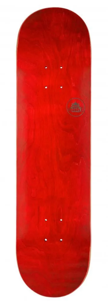Sushi s Pagoda Stamp Red Custom Complete Skateboard - 7.875"
