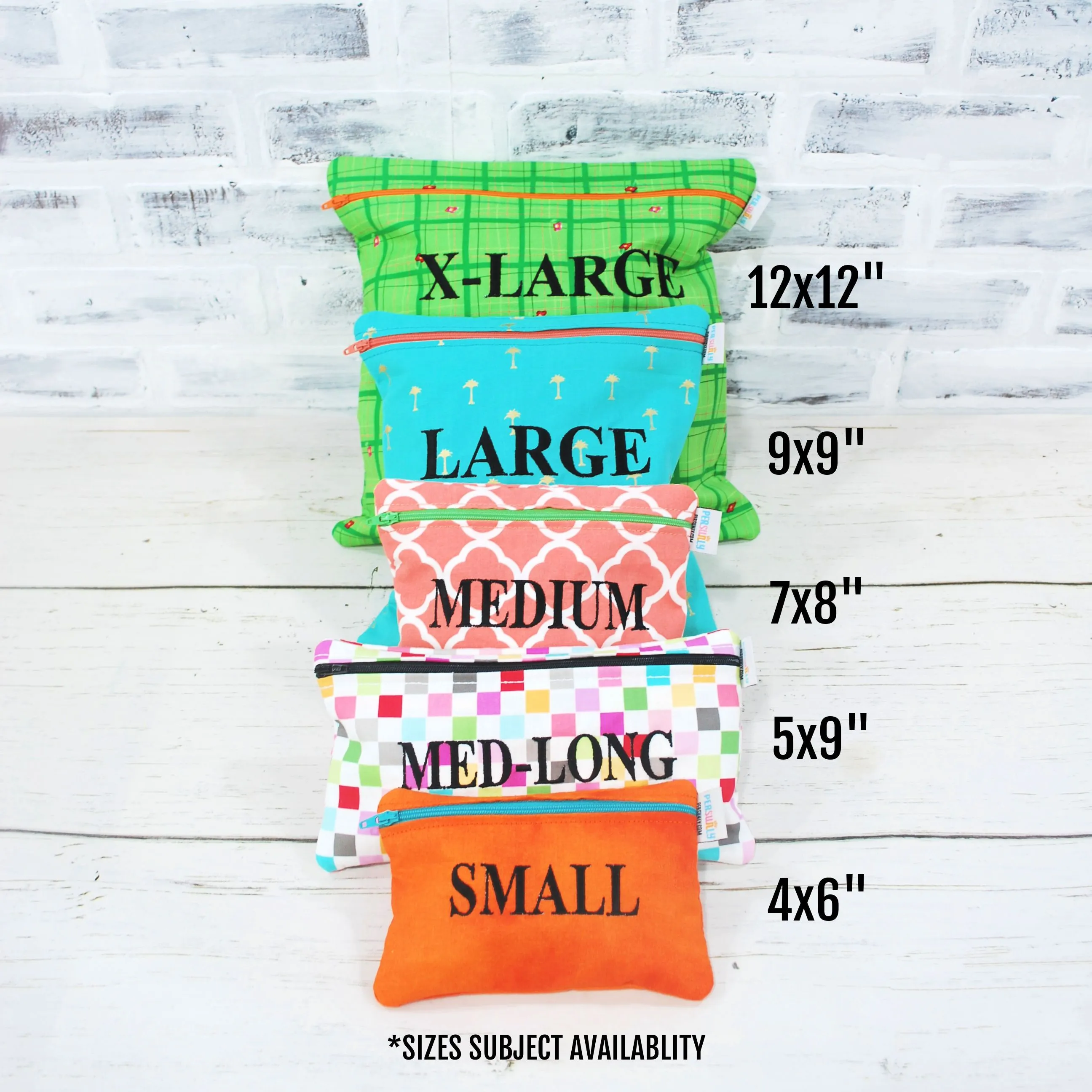T-Rex Words Personalized Reusable Food Bag