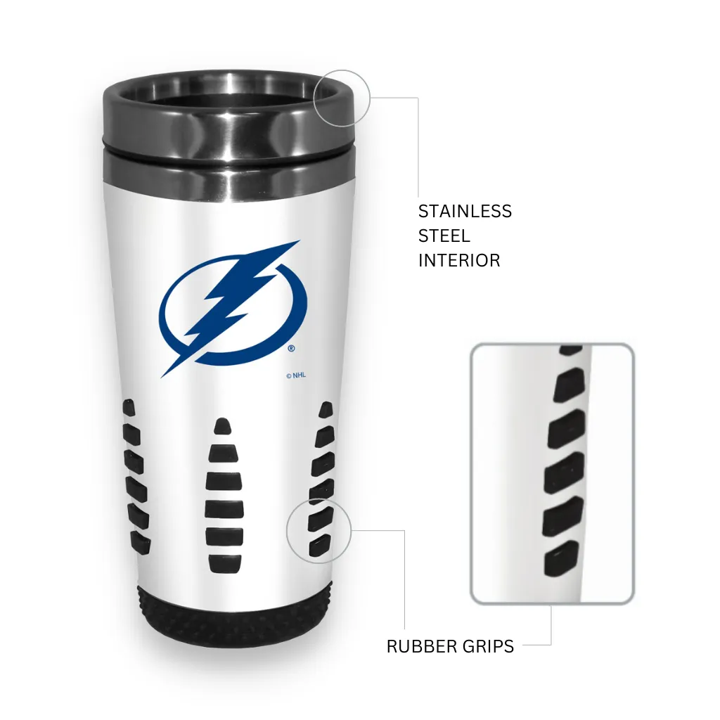 Tampa Bay Lightning Travel Mug - 16 oz. White Huntsville