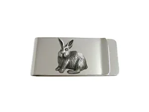 Textured Rabbit Hare Money Clip