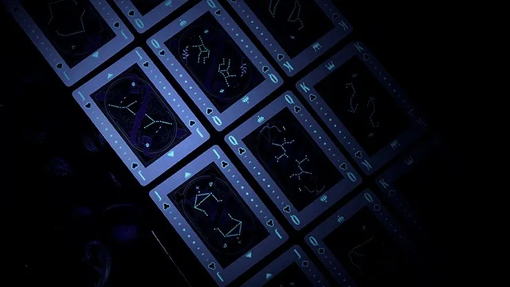 The Constellation Playing Card by Deckidea