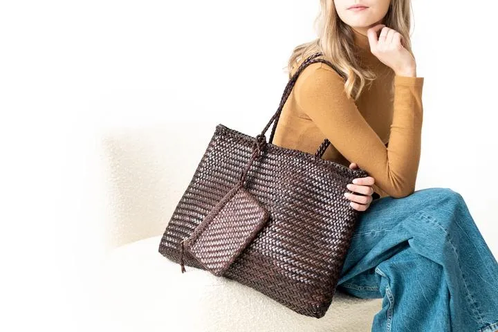 The Shore Pouch MAHOGANY