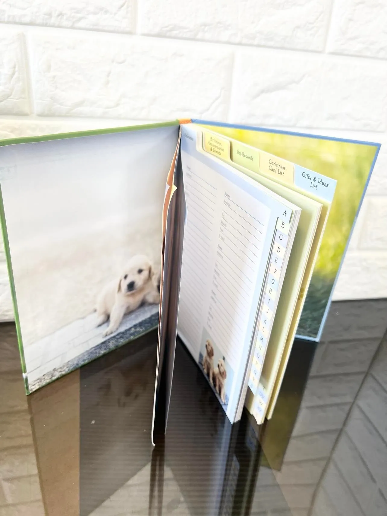The Ultimate Family Organizer For Dog Lovers! Birthdays, Pet Records, Gift ideas and so much more!!