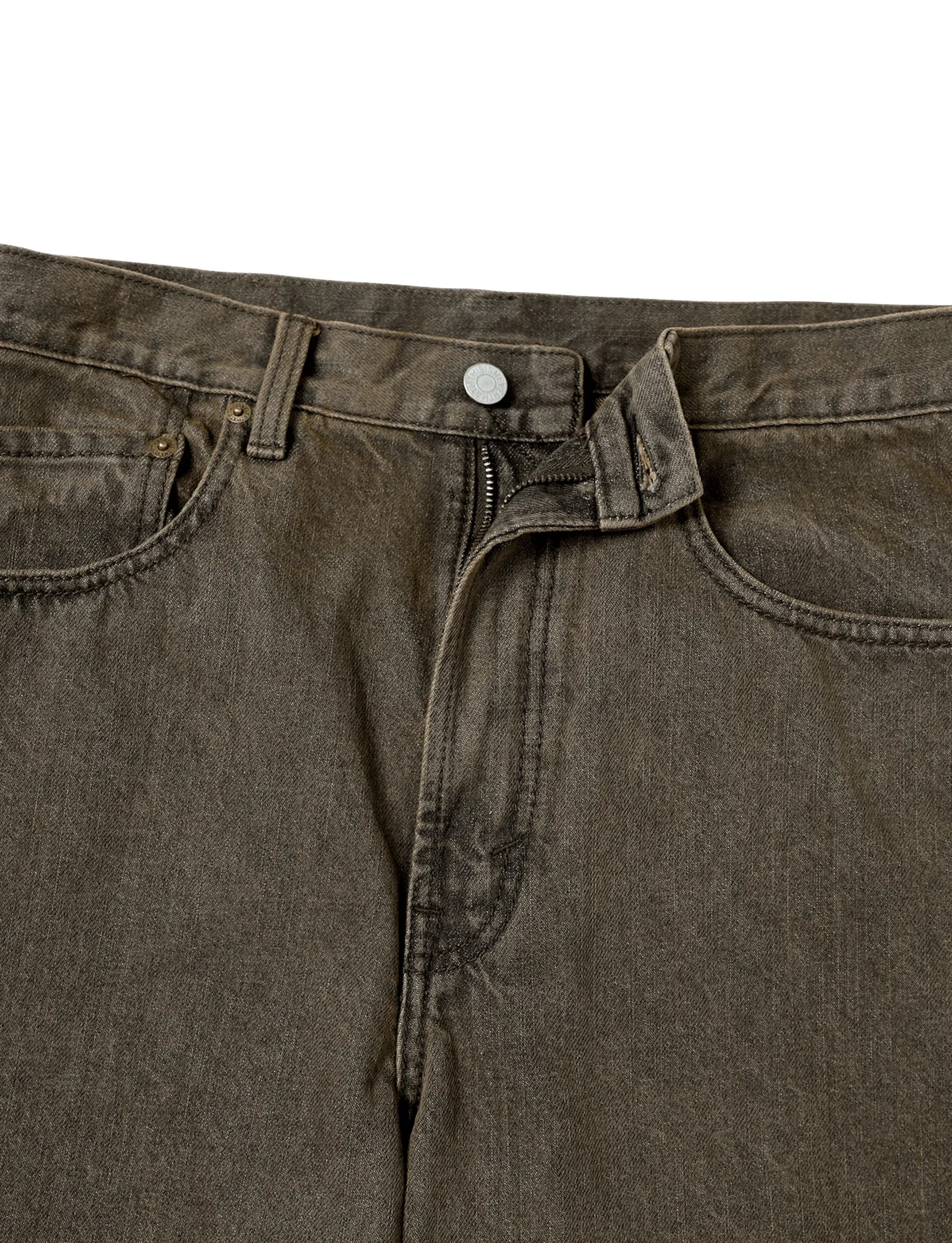 THISISNEVERTHAT REGULAR JEANS Brown