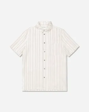Thor Cotton Linen Shirt - White
