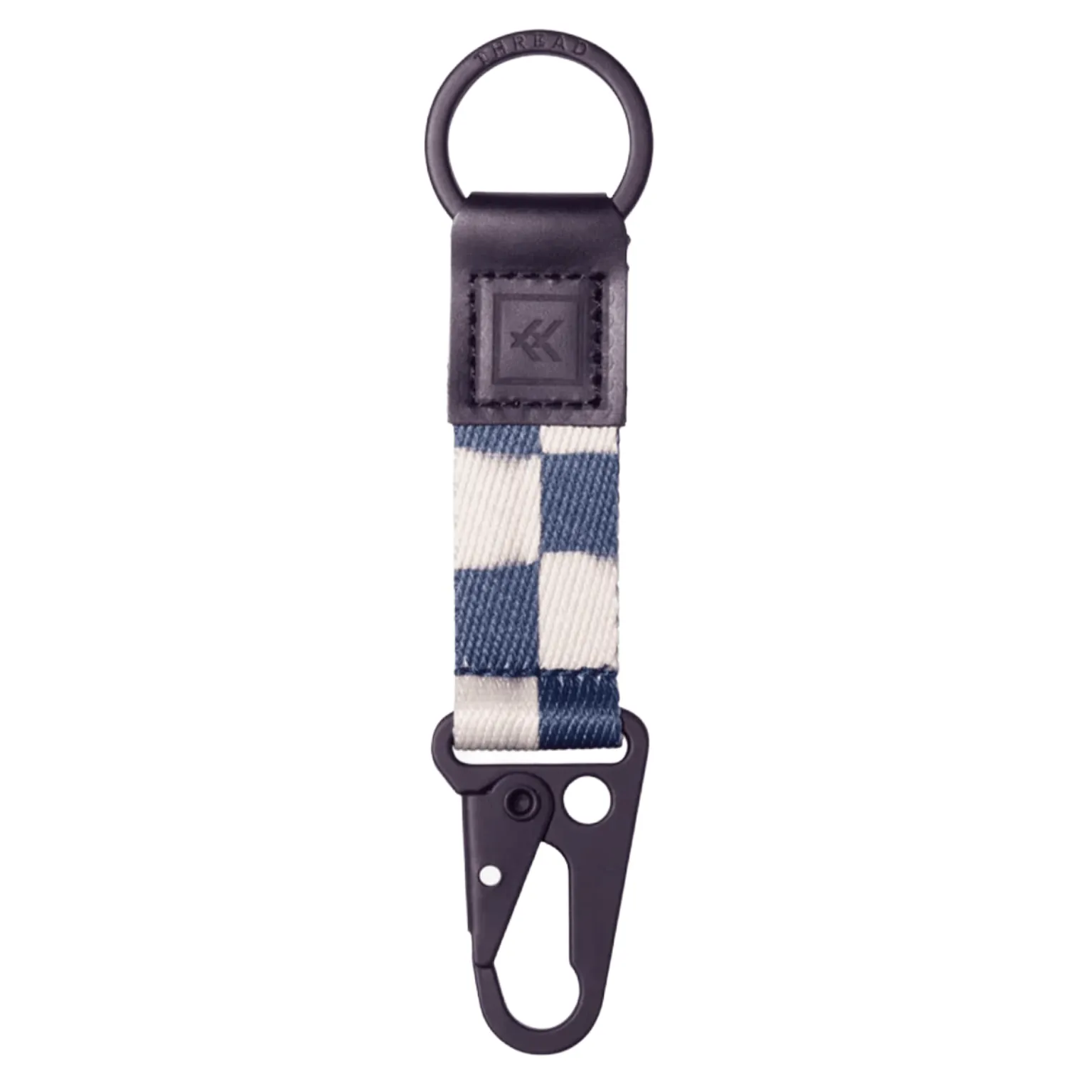 Thread - Keychain Clip - Faded Check