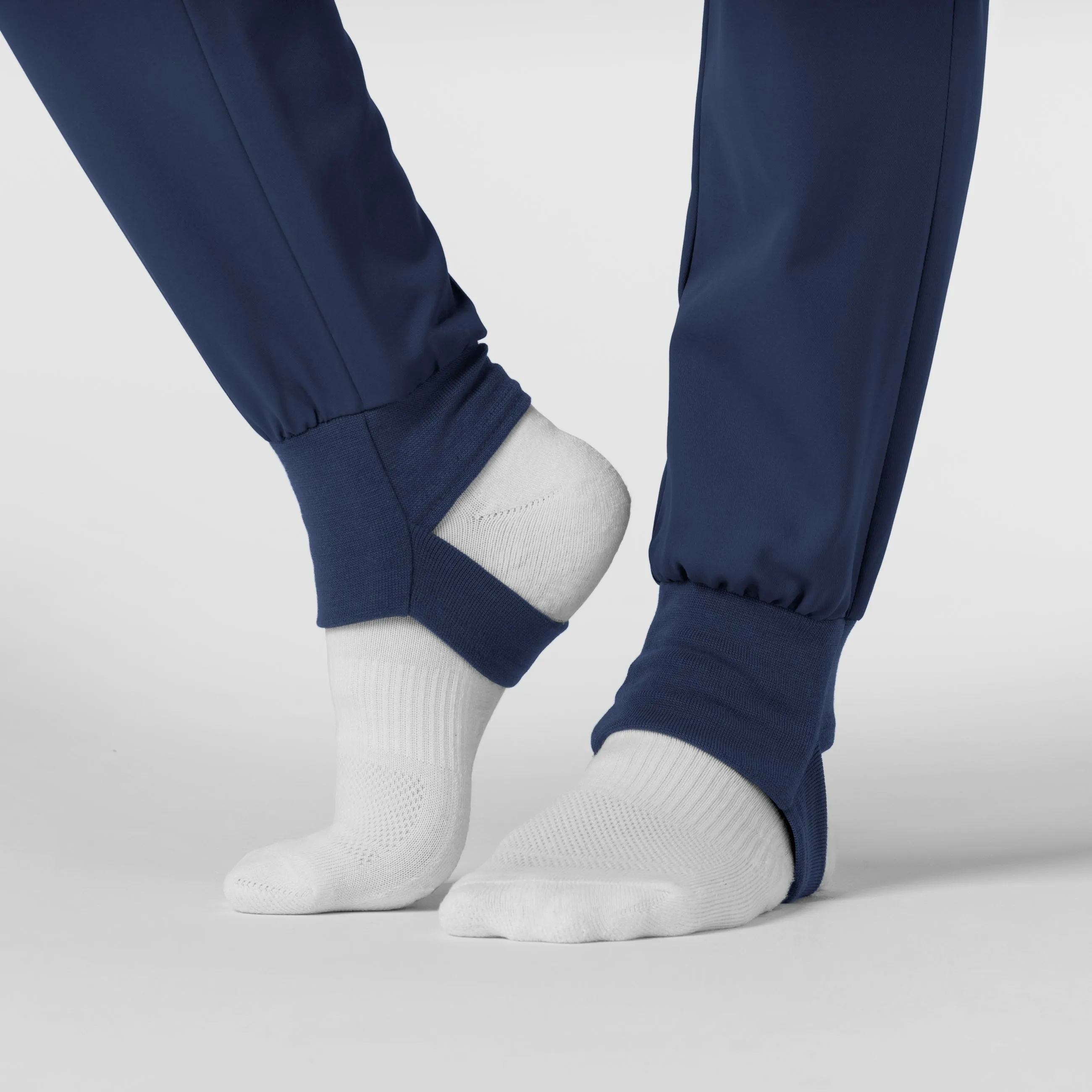 Thrive 5522 Convertible Stirrup Jogger Scrub Pants Navy