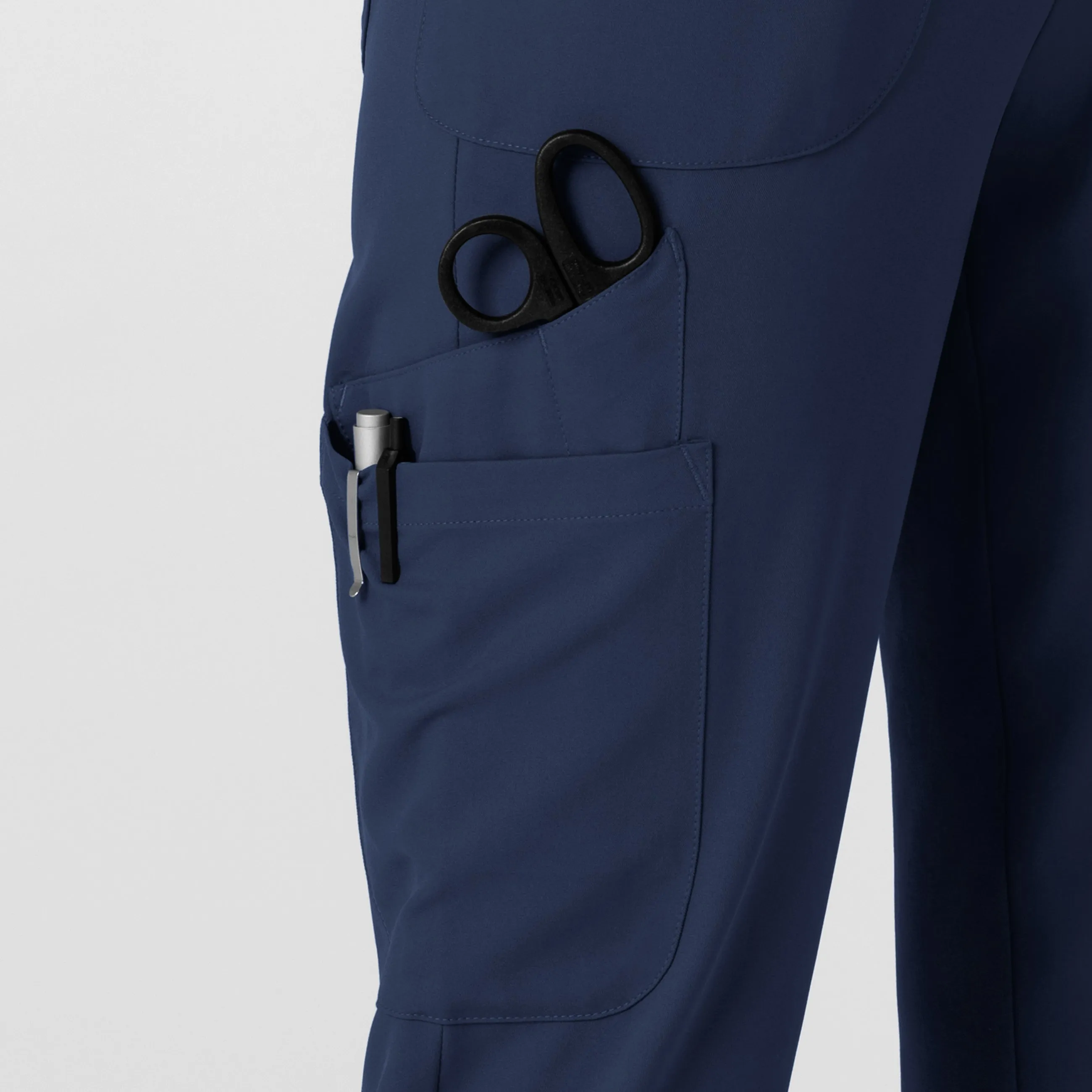 Thrive 5522 Convertible Stirrup Jogger Scrub Pants Navy
