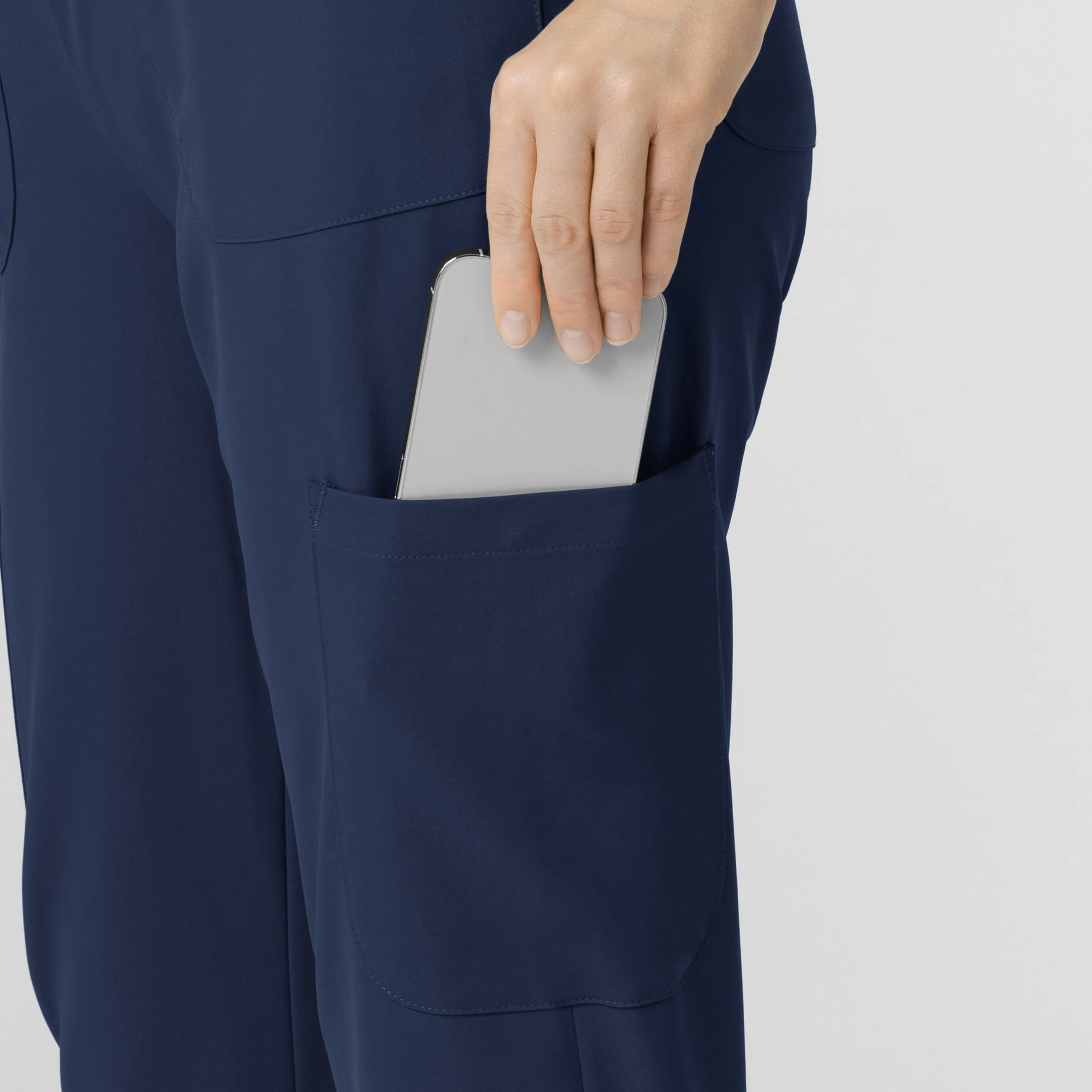 Thrive 5522 Convertible Stirrup Jogger Scrub Pants Navy