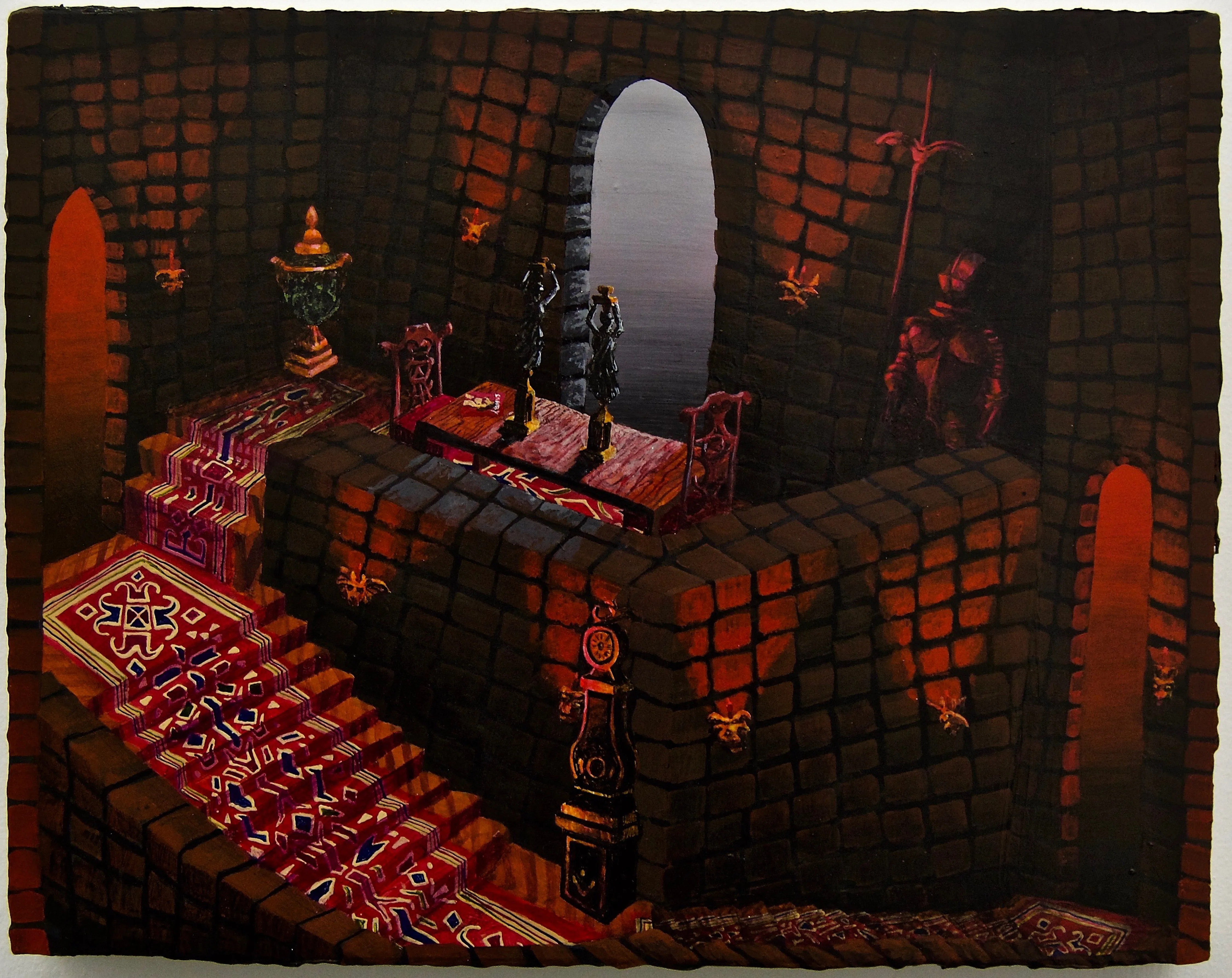 Tom Prinsell, "Upstairs Interior"