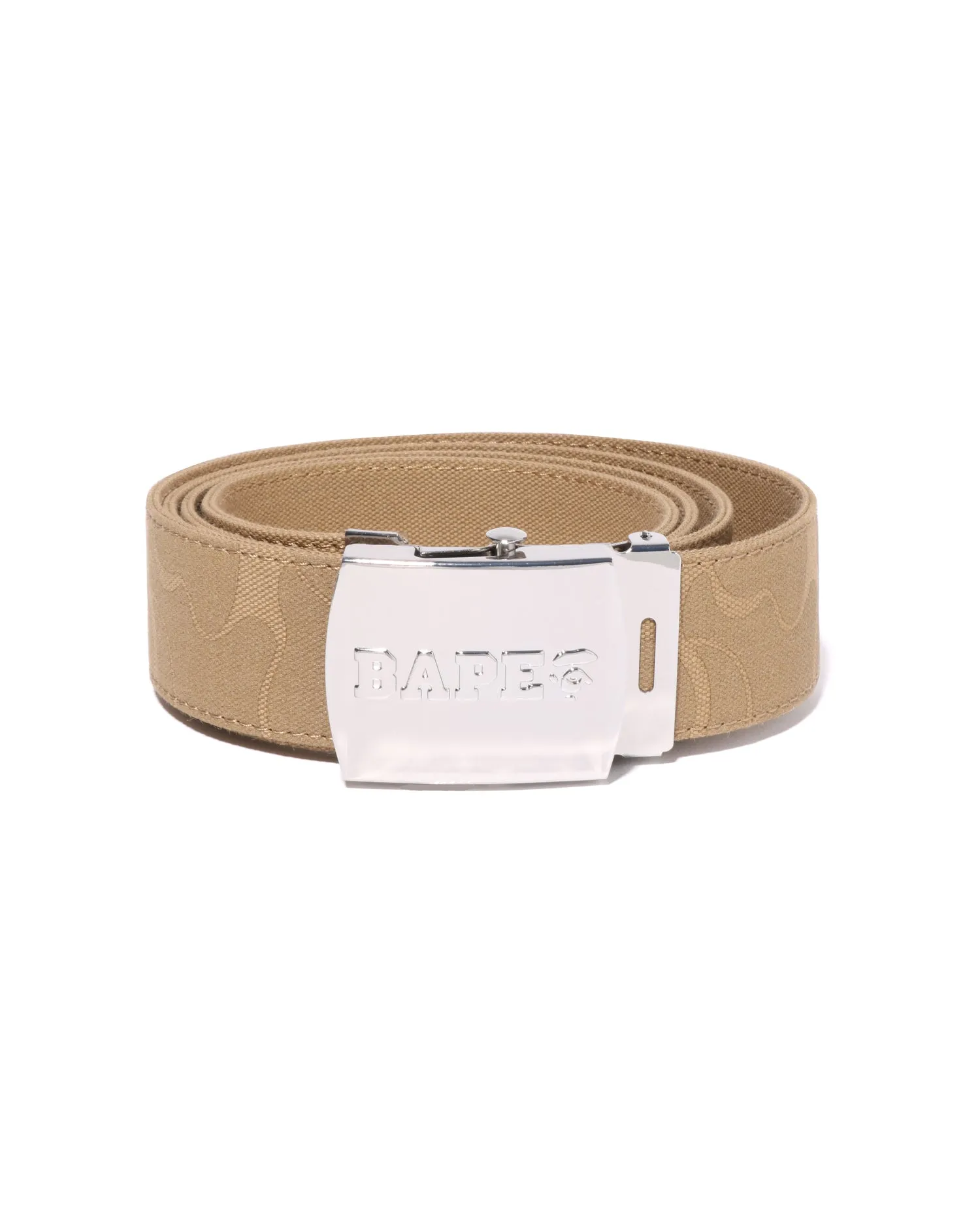 Tonal Solid Camo Belt