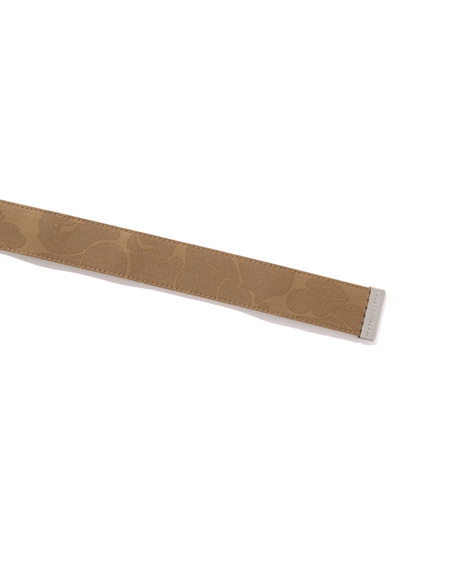Tonal Solid Camo Belt