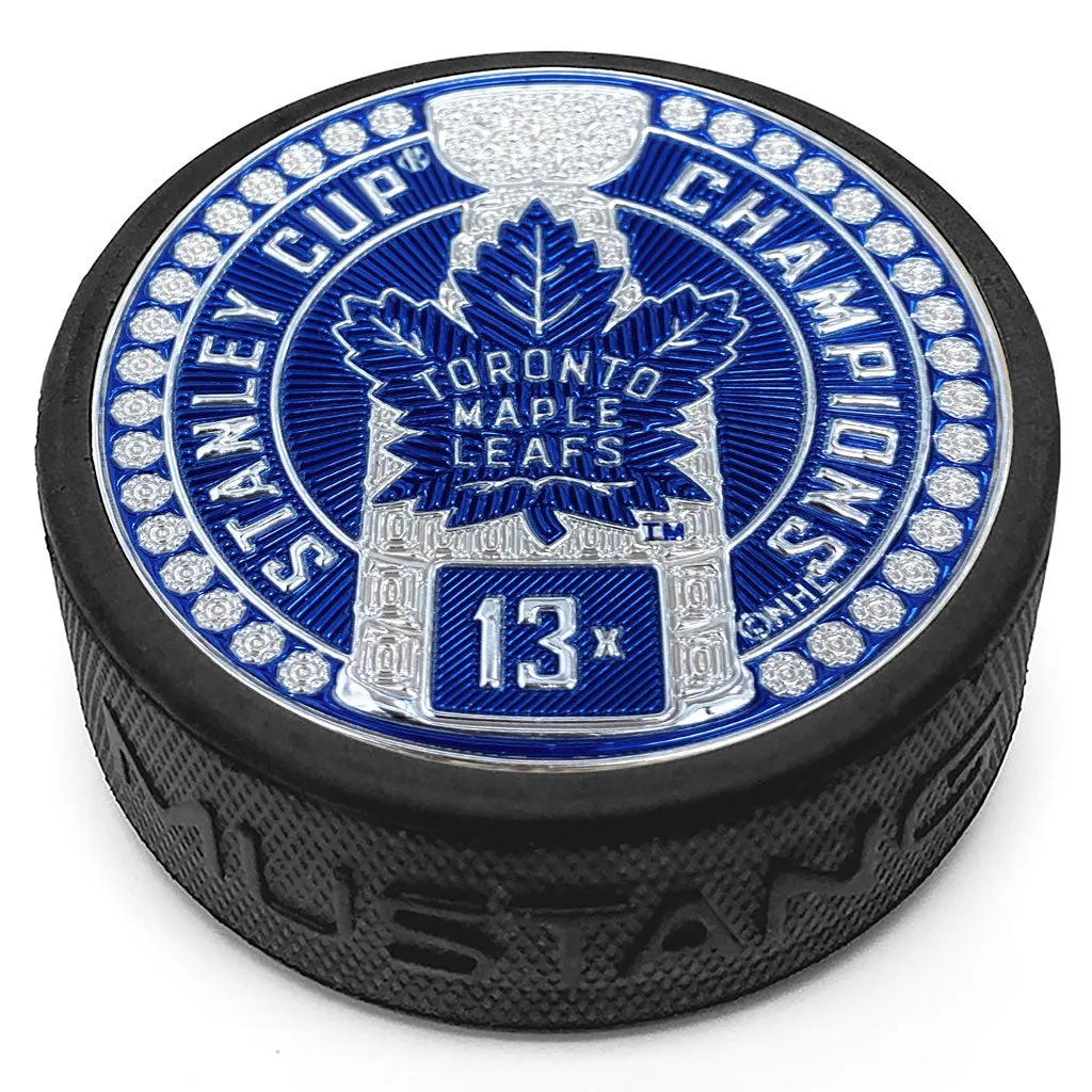 Toronto Maple Leafs Puck - Trimflexx Stanley Cup Dynasty
