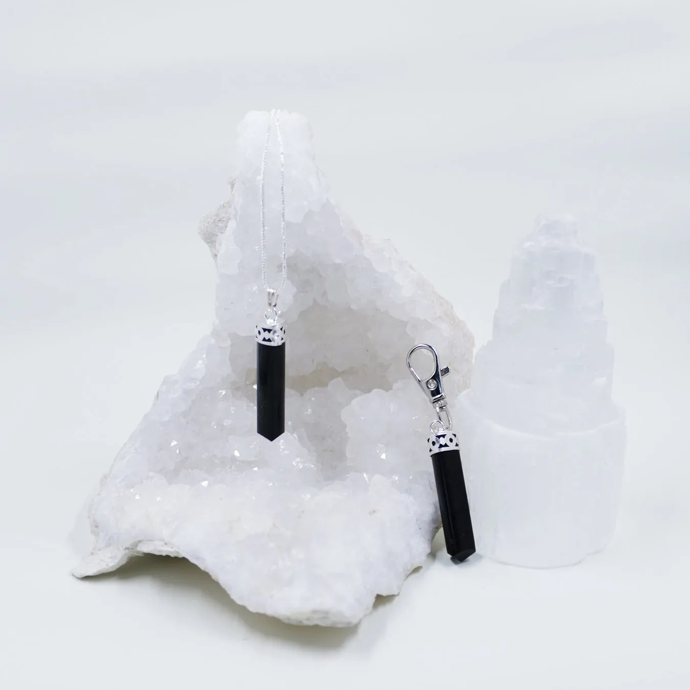 Tourmaline Necklaces and Clip | 2 Piece Set